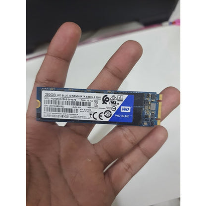 Western Digital Blue 3D Nand 250GB M.2 SATA Used SSD