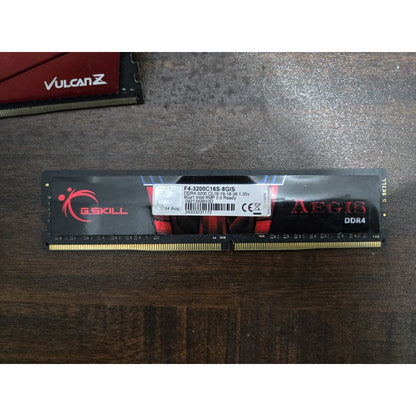 G.SKILL Aegis 8GB (1 x 8GB) DDR4 3200MHz CL16 Used RAM - Computify.in
