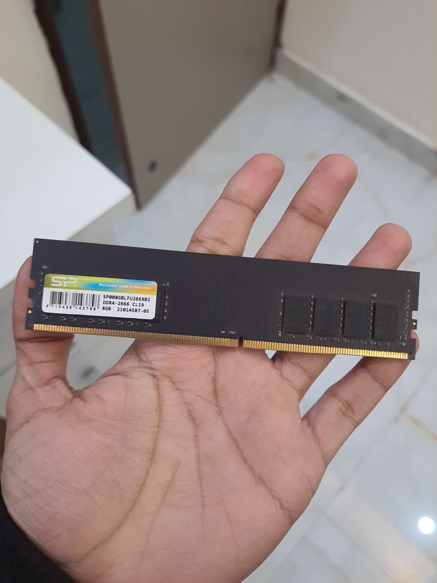 SP Silicon Power DDR4 8GB 2666MHZ C19 Used RAM