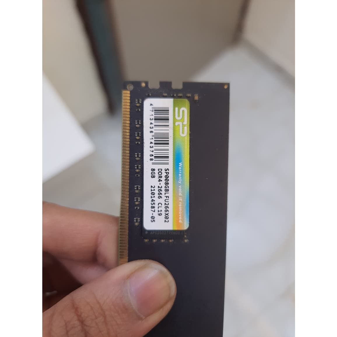 SP Silicon Power DDR4 8GB 2666MHZ C19 Used RAM - Computify.in