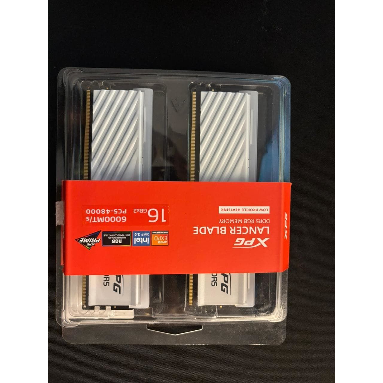 ADATA XPG Lancer Blade White RGB 32GB (16X2) DDR5 6000MHz CL30 Used RAM - Computify.in