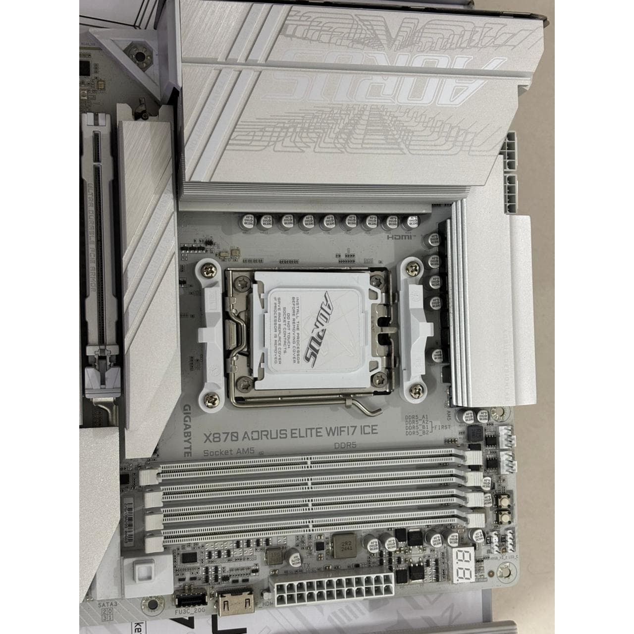 GIGABYTE X870 AORUS ELITE WIFI7 ICE DDR5 Used Motherboard - Computify.in