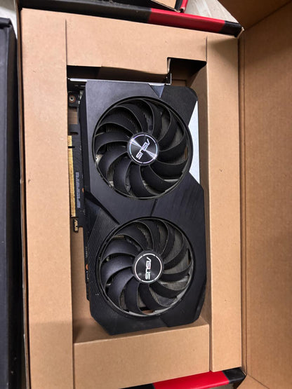 ASUS Dual Radeon RX 6600 XT 8GB Used GPU