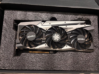 INNO3D GEFORCE RTX 3080 ICHILL X3 10GB Used GPU