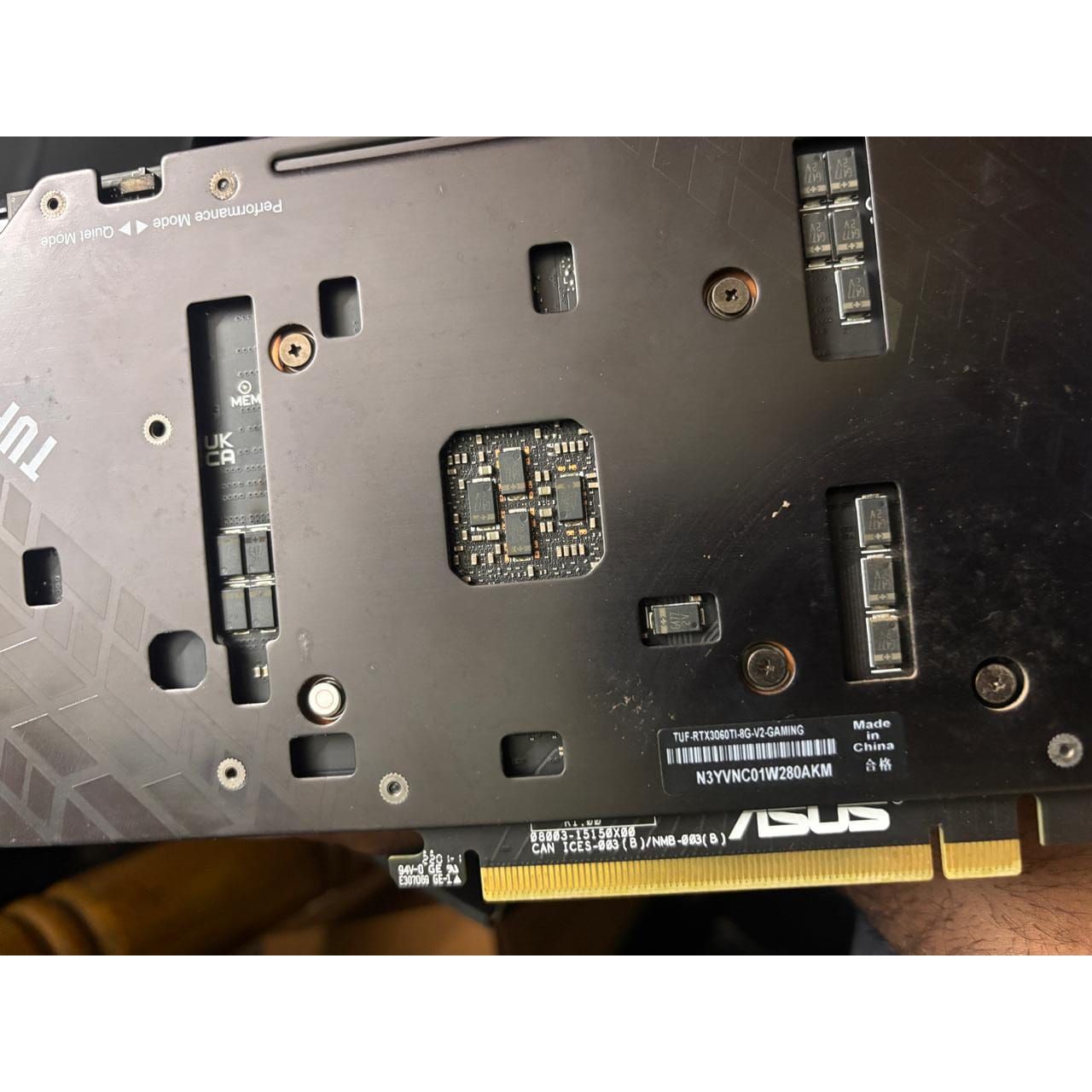 ASUS TUF Gaming NVIDIA GeForce RTX 3060 Ti 8GB Used GPU - Computify.in