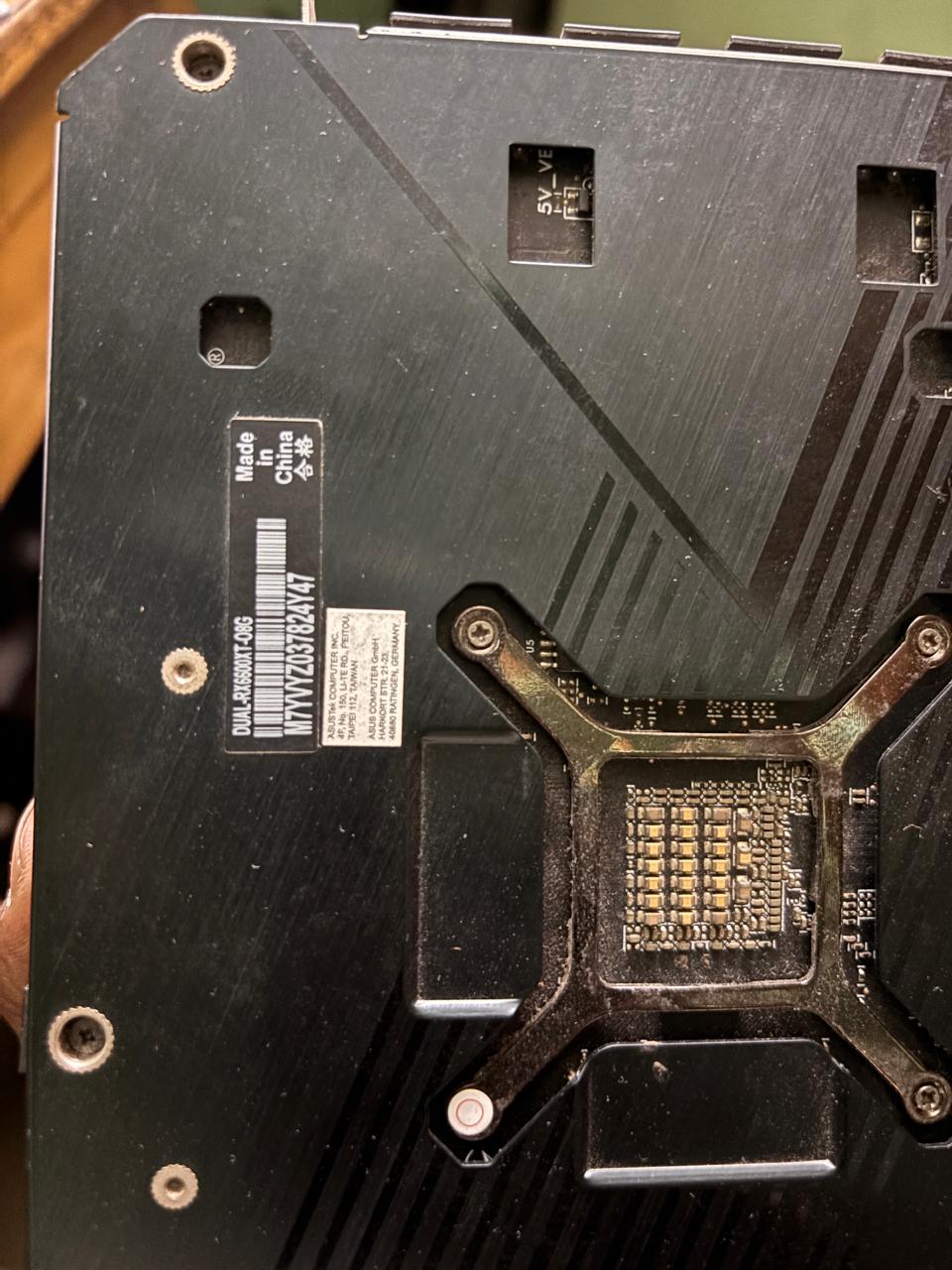 ASUS Dual Radeon RX 6600 XT 8GB Used GPU