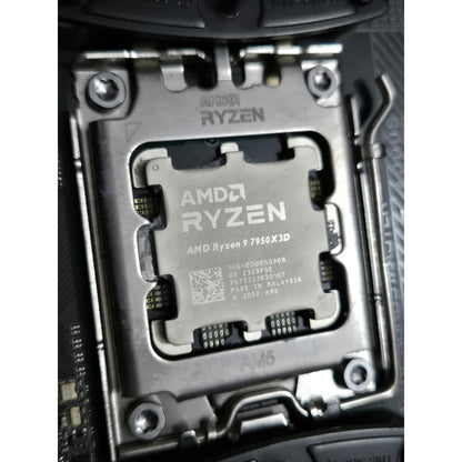 AMD Ryzen 9 7950X3D 16 Core 32 Threads + Gigabyte X670E Aorus MASTER + Noctua NH-D15 Chromax Black  (Processor+motherboard+Cooler) Used combo - Computify.in