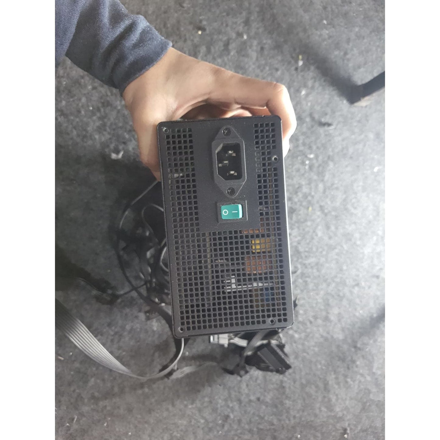 Deepcool PK550D 550W 80 Plus Bronze Non-Modular Power Supply Used PSU - Computify.in