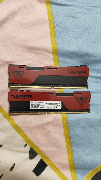 Patriot Memory Viper Elite II DDR4 32GB (2 x 16GB) 3600MHz Used RAM