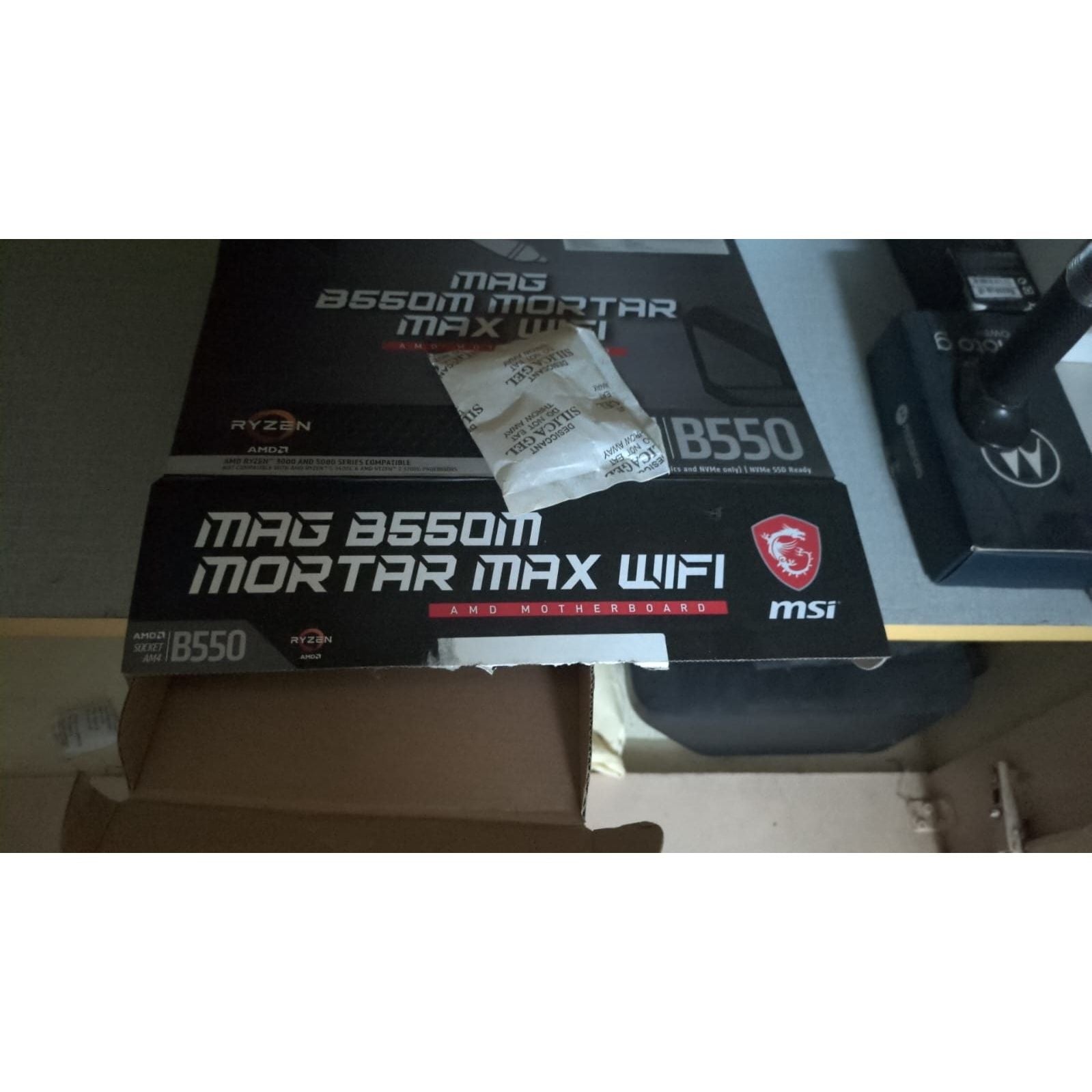 MSI MAG B550M MORTAR MAX WIFI DDR4 Micro-ATX Used Motherboard - Computify.in