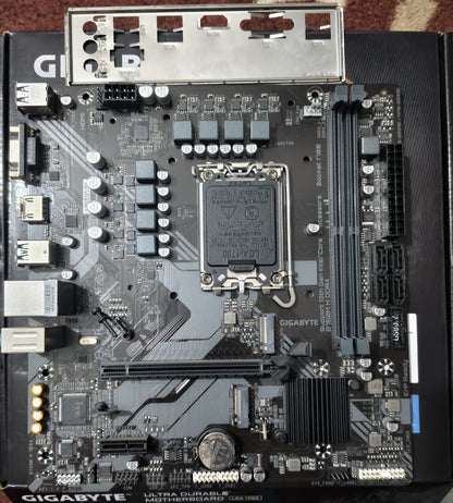 Gigabyte B760M H DDR4 Intel 14th 13th Gen 12 LGA1700 DDR4 Micro-ATX Used Motherboard