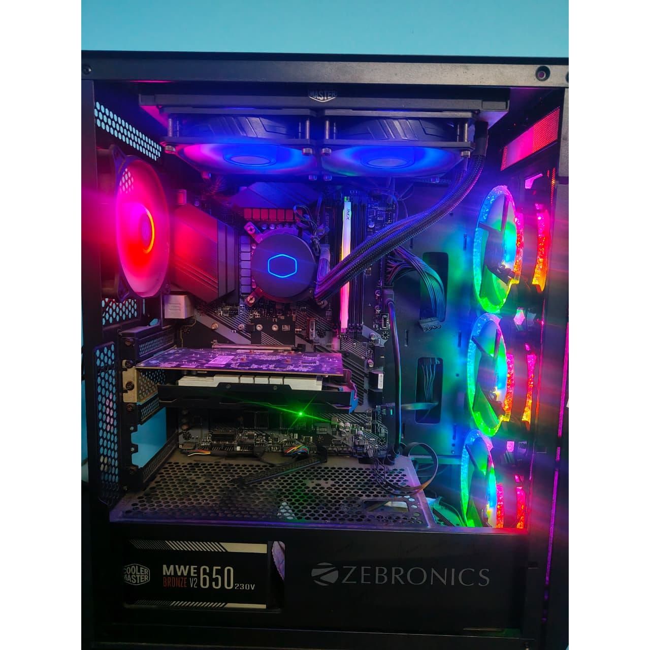 Cooler master MWE 650 White - V2 650 Watts Used PSU - Computify.in
