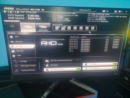 Intel Core i5-11400F + MSI Z490-A PRO DDR4 (Processor+Motherboard) Used COMBO