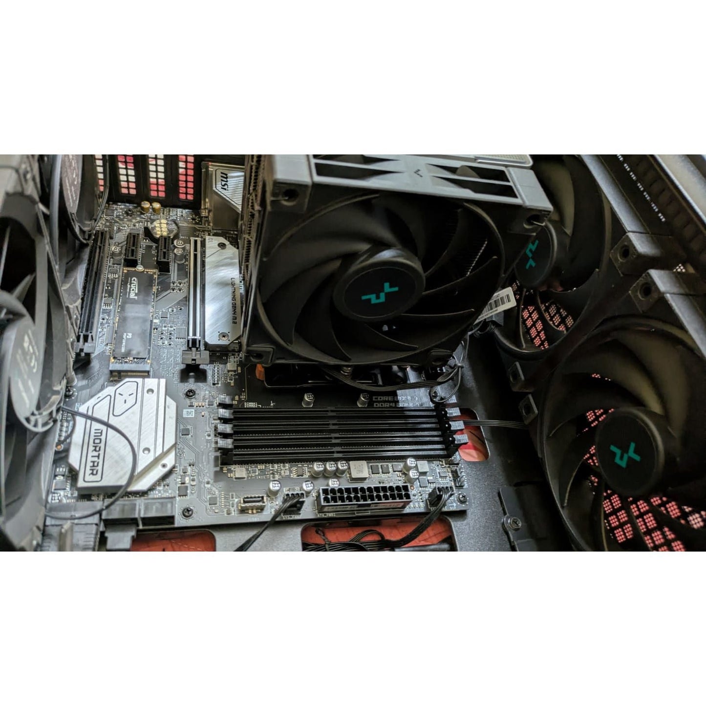 MSI MAG B550M MORTAR MAX WIFI DDR4 Micro-ATX Used Motherboard - Computify.in