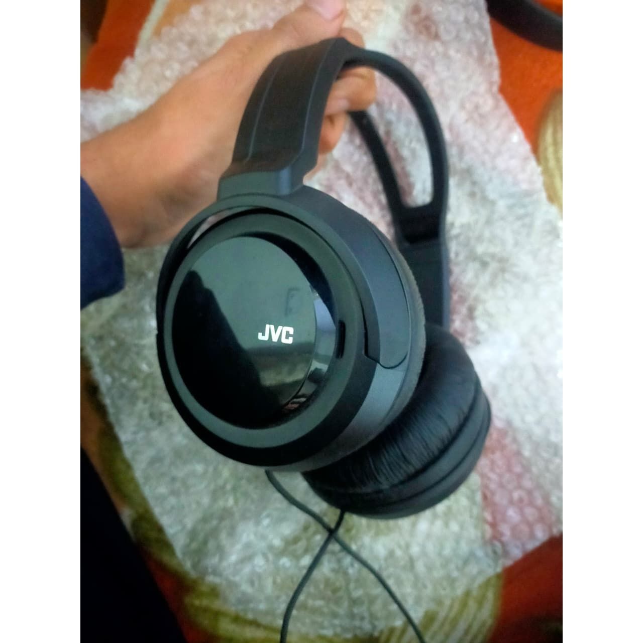 JVC HARX330 Full Size Extra Bass Headphone Around Ear (Black) Used Headphones - Computify.in