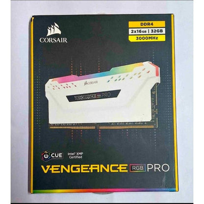 CORSAIR Vengeance RGB Pro 32GB (2x16GB) DDR4 3000MHz Used RAM - Computify.in