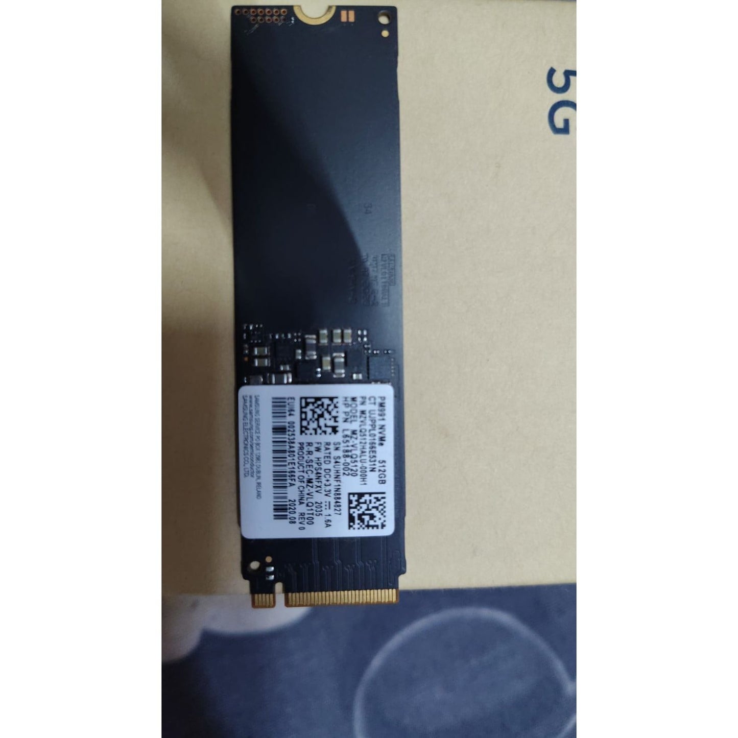 Samsung PM991 512 GB Gen 3 NVMe (2280) Internal SSD M.2 Used SSD - Computify.in