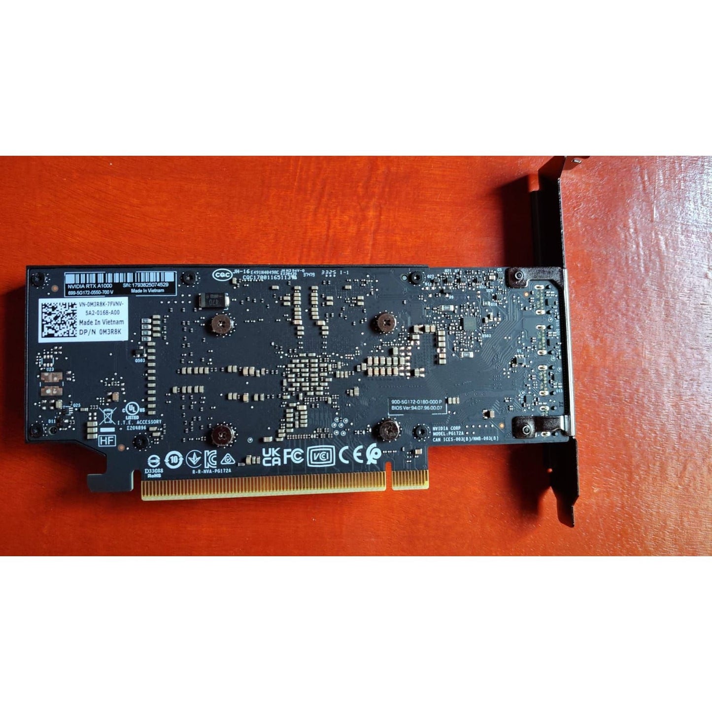 Nvidia Quadro RTX A1000 8GB GDDR6 Professional Graphics Card Used GPU - Computify.in