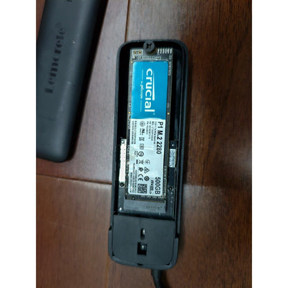 Crucial P1 500GB PCIe 3.0 3D NAND NVMe M.2 With Enclosure Used SSD - Computify.in