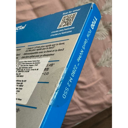 Crucial T700 2TB Gen5 NVMe M.2 SSD - Up to 12,400 MB/s Used SSD