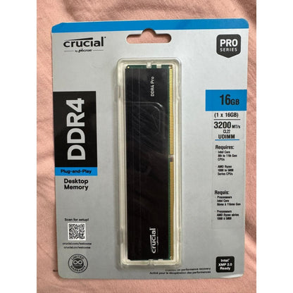Crucial Pro Series 16GB 3200MHz CL22 DDR4 Used RAM