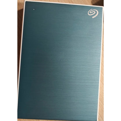 Seagate One Touch 5TB External HDD with Password Protection Light Blue, for Windows and Mac Used HDD - Computify.in