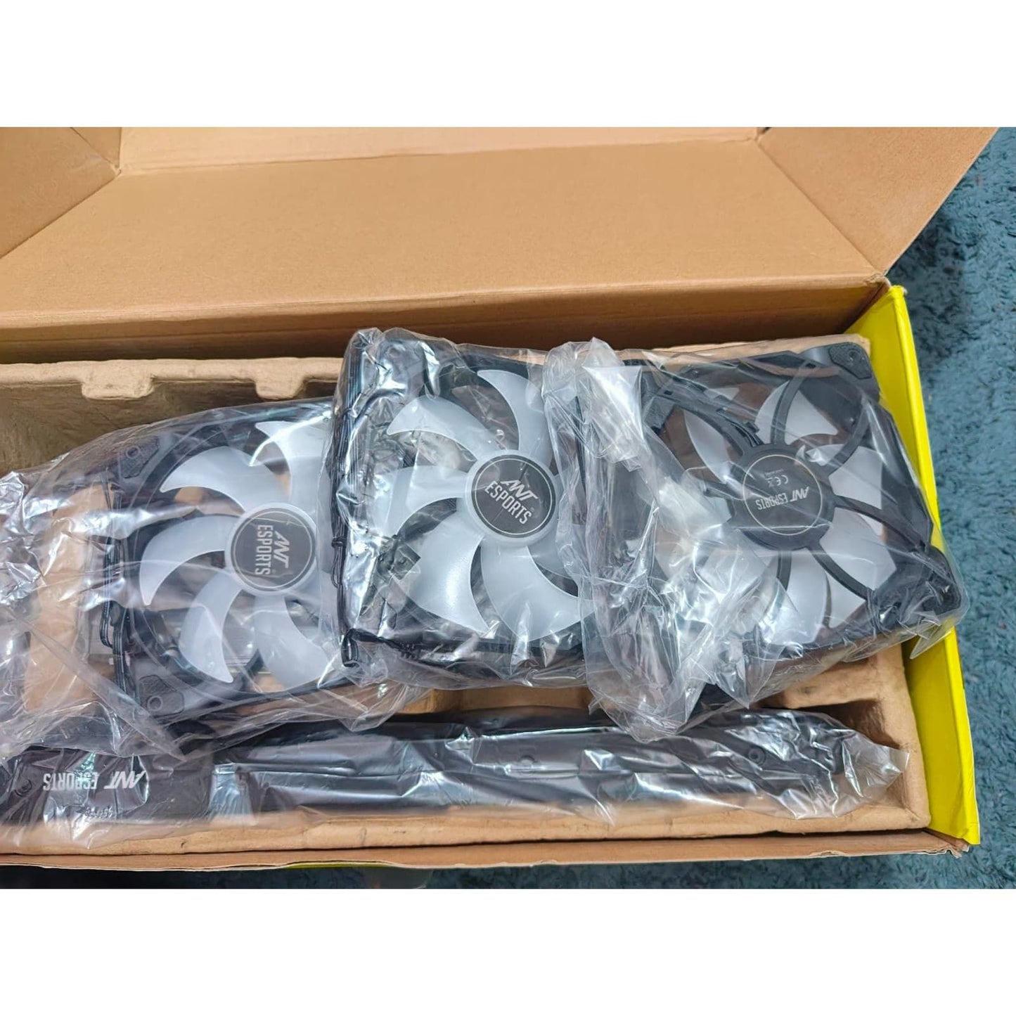 Ant Esports ICE-360 360mm Addressable RGB 2600 RPM AIO I CPU Liquid Cooler - Black Used CPU Cooler - Computify.in