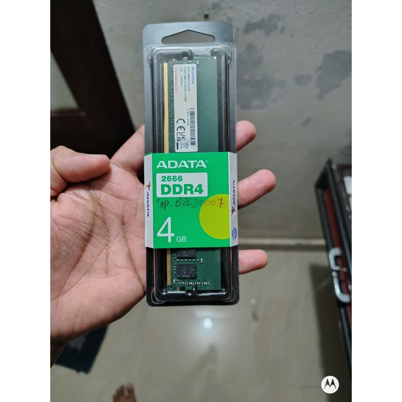 ADATA 4GB DDR4 2666MHZ Desktop Used RAM - Computify.in