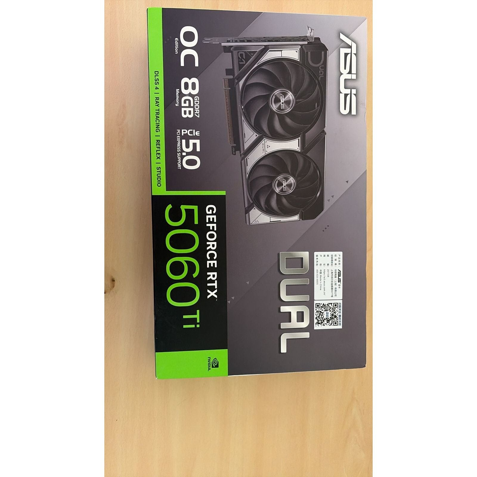 Buy the ASUS Dual GeForce RTX 5060 Ti OC Edition 8GB Used GPU