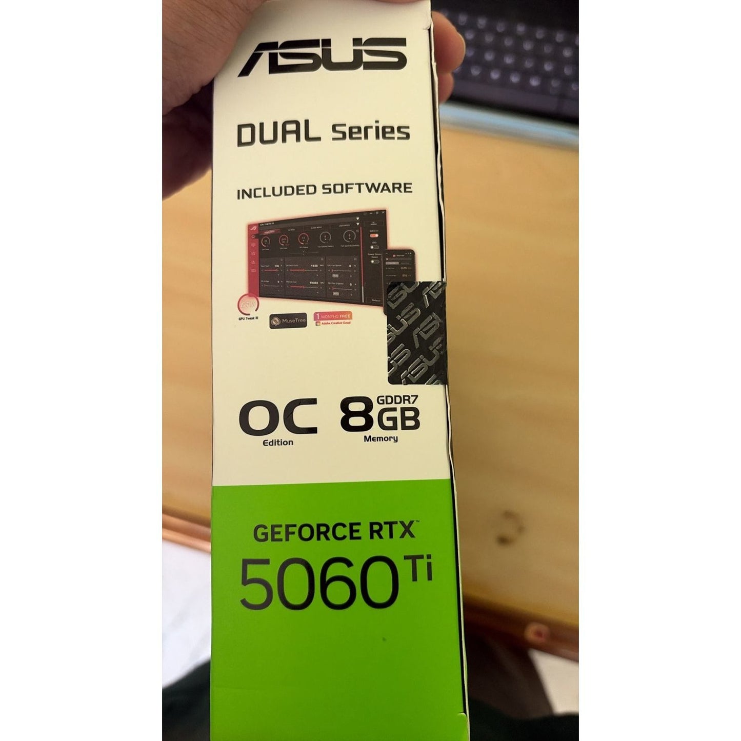 ASUS Dual GeForce RTX 5060 Ti OC Edition 8GB Used GPU