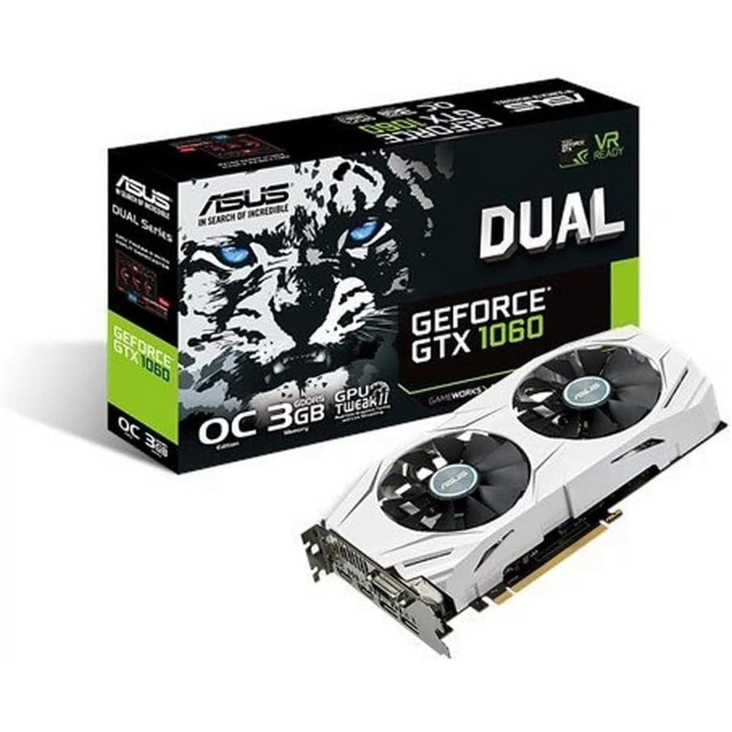 ASUS GTX 1060 3GB Dual-Fan OC Edition Used GPU