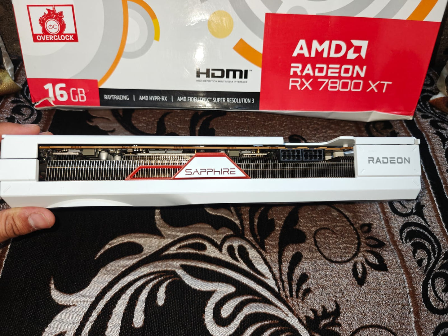 Sapphire Pure Radeon RX 7800 XT OC 16GB Used GPU