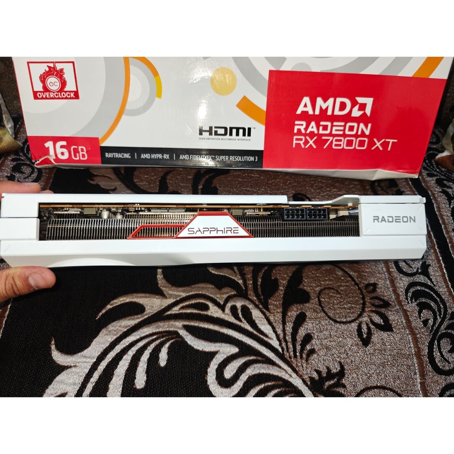 Sapphire Pure Radeon RX 7800 XT OC 16GB Used GPU