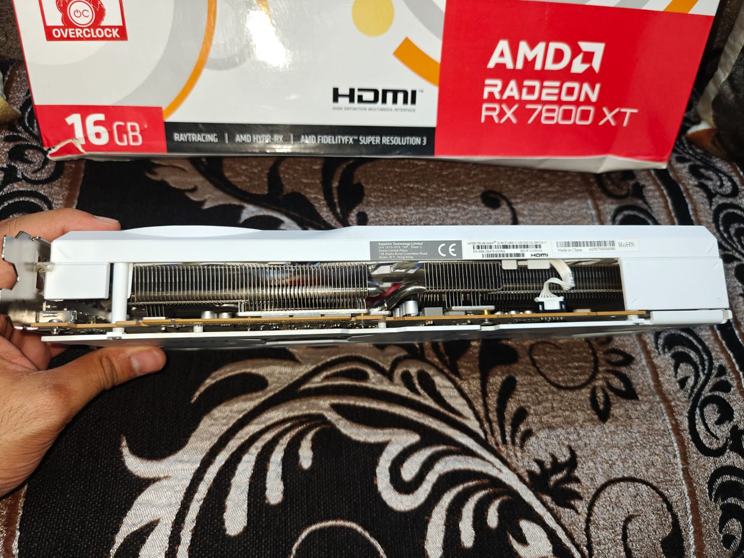Sapphire Pure Radeon RX 7800 XT OC 16GB Used GPU