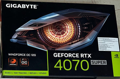 Gigabyte Geforce RTX 4070 SUPER Windforce OC Edition 12GB Used GPU