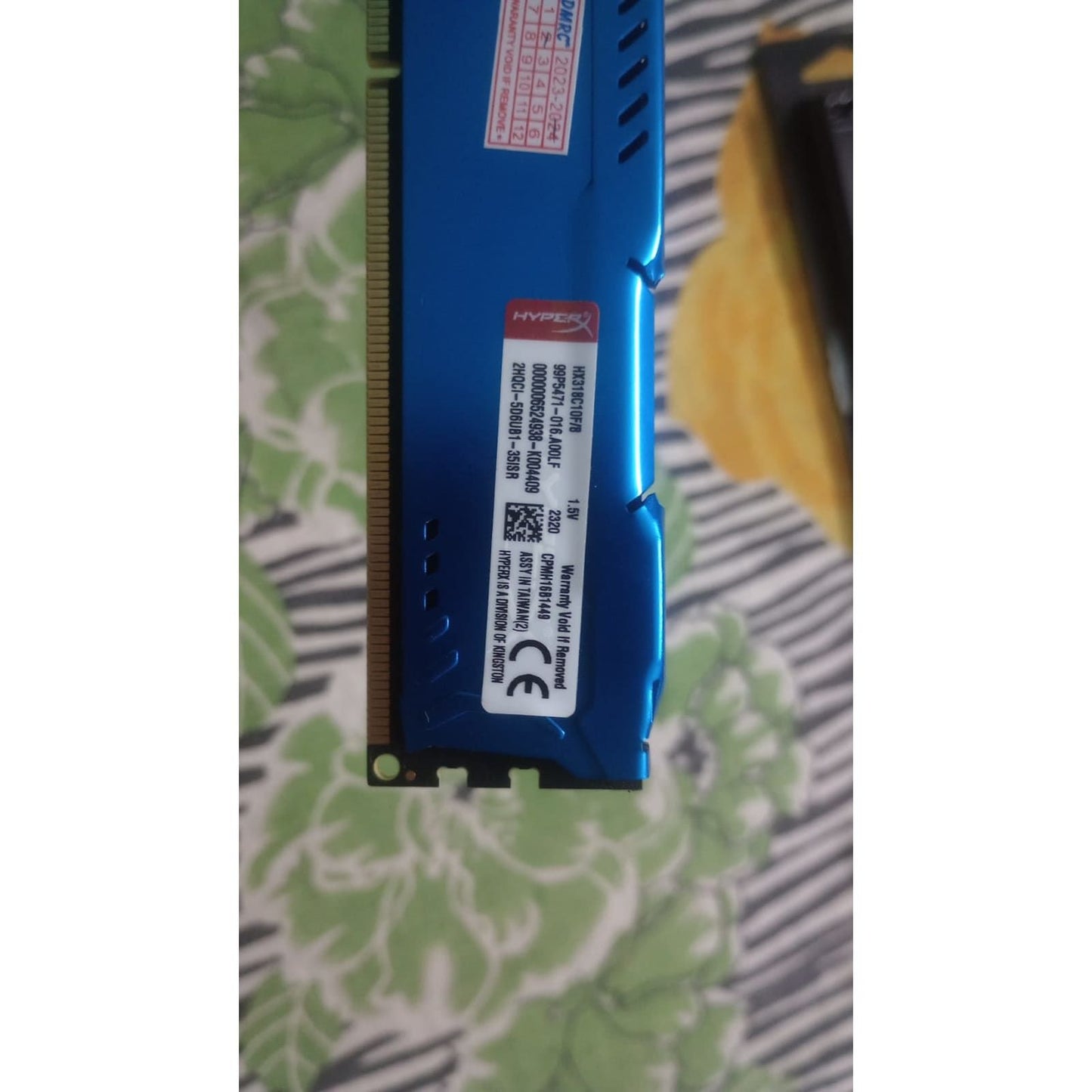 Kingston HyperX DDR3 8GB (8x1) 1866MHz Used RAM