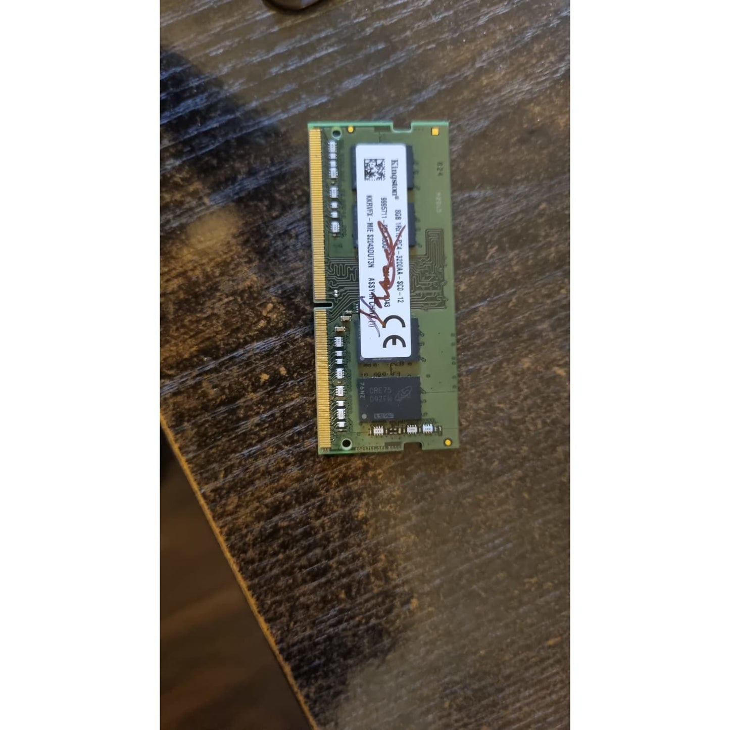 Kingston 8GB DDR4 3200MHZ SODIMM Used Laptop RAM