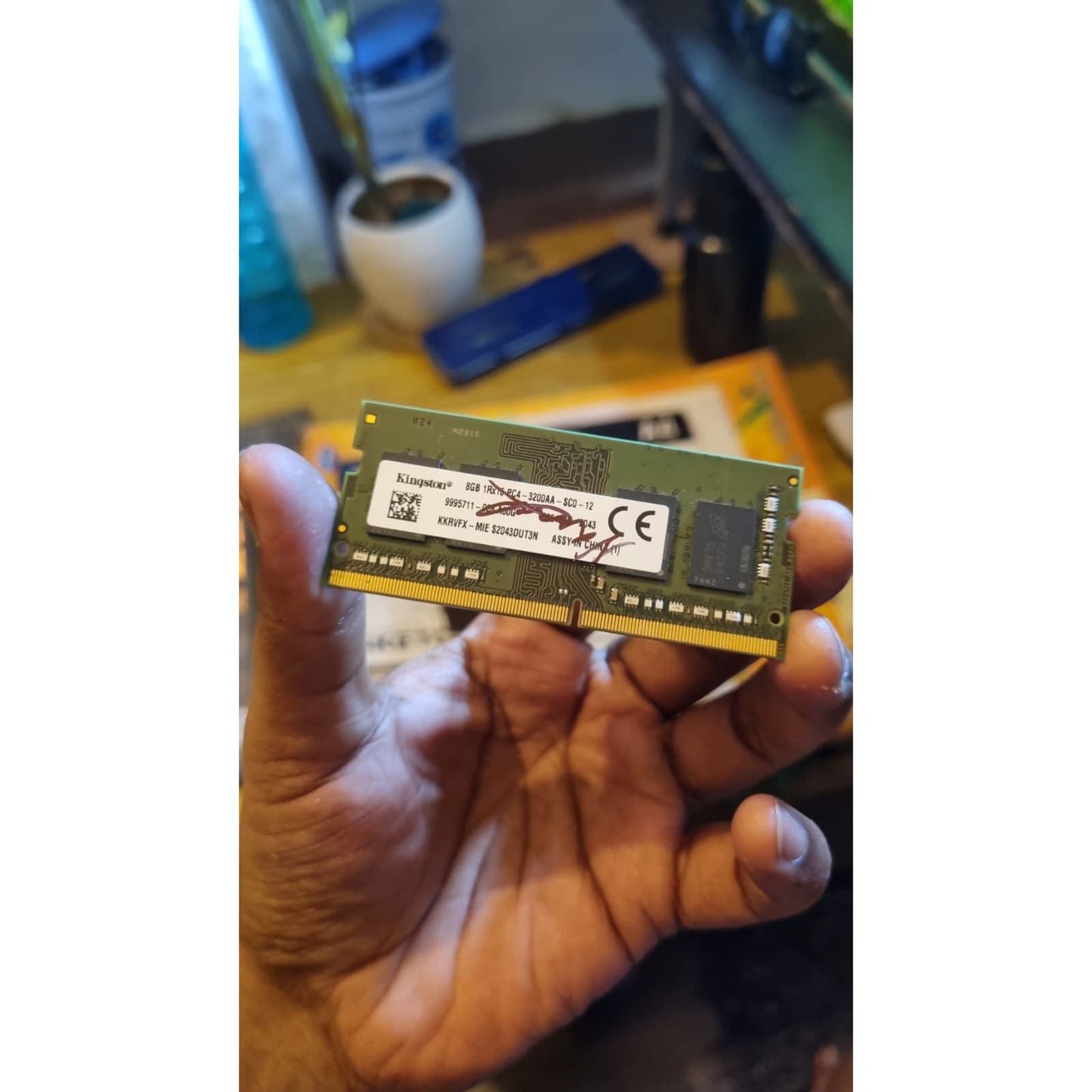 Kingston 8GB DDR4 3200MHZ SODIMM Used Laptop RAM