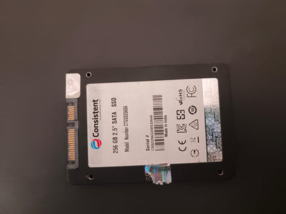 Consistent 250GB SATA Internal SSD Used SSD