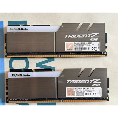 G.SKILL Trident Z RGB 32GB (2 x 16GB) DDR4 3600MHz CL18 Used RAM