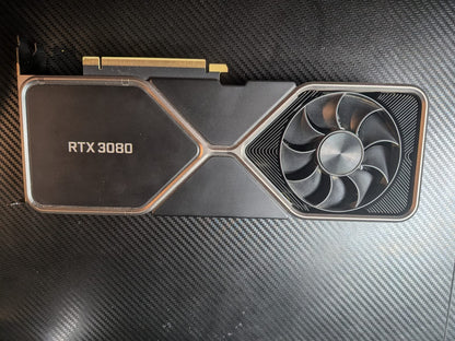 NVIDIA Geforce RTX 3080 Founders Edition 10GB Used GPU
