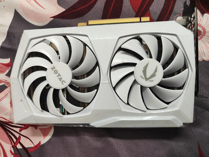 ZOTAC GAMING RTX 3060 Ti AMP White Edition 8GB Used GPU