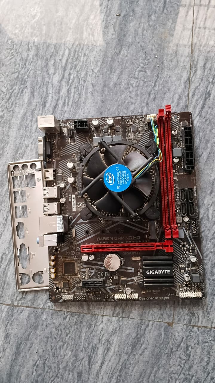 Buy the Intel Core i5-10400F + GIGABYTE B460M GAMING MOTHERBOARD