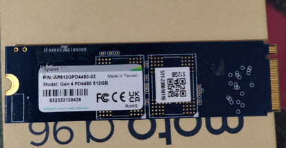 Acer 512GB GEN 4 NVMe M.2 (2280) Internal SSD Used SSD