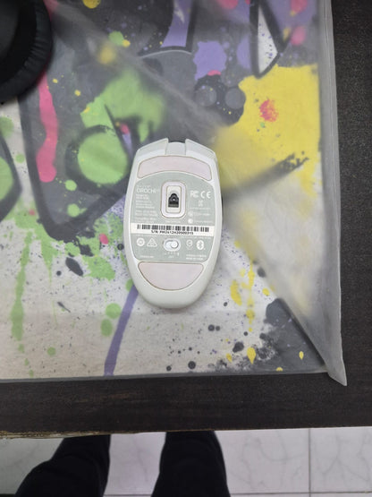 Razer Bluetooth Orochi V2 Mobile Wireless Gaming Mouse with up to 950 Hours of Battery Life with 18000 DPI WHITE Used Mouse