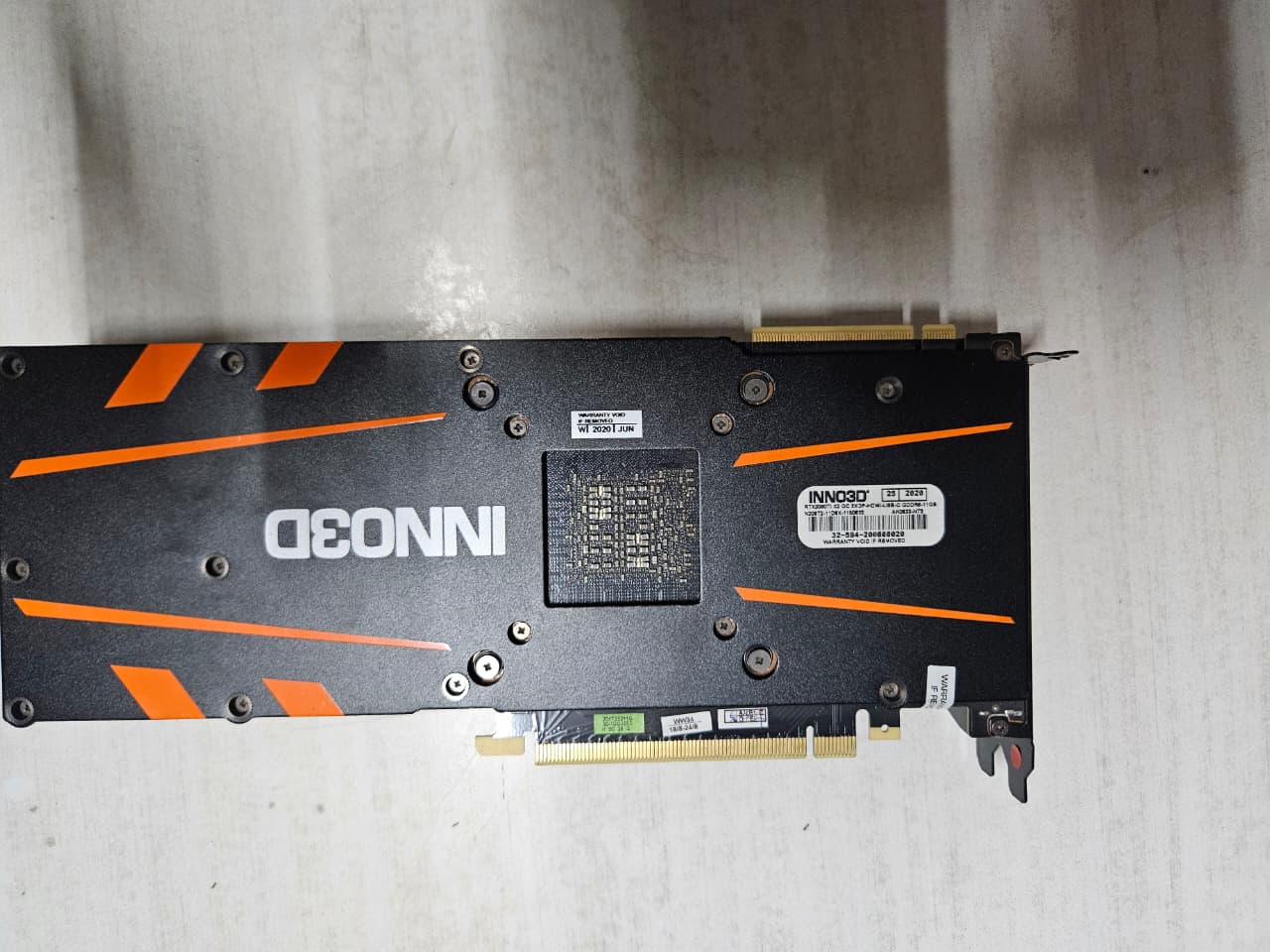 INNO3D Geforce RTX 2080 Ti X2 OC 11GB Used GPU