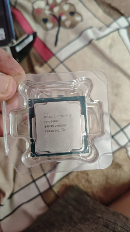 Intel Core i5-10400F + ASUS H410M MOTHERBOARD (Processor+Motherboard) Used COMBO