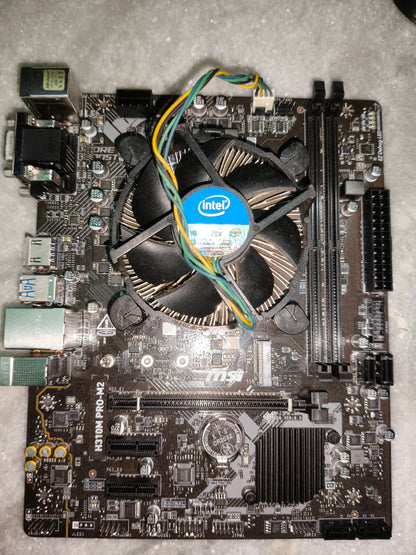 Intel Core i5-9400 + MSI H310M PRO M2 MOTHERBOARD (Processor+Motherboard) Used COMBO