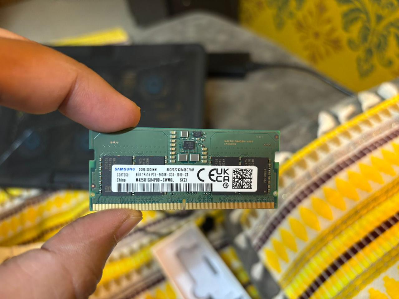 Samsung 8GB DDR5 5600MHZ SODIMM Used Laptop RAM