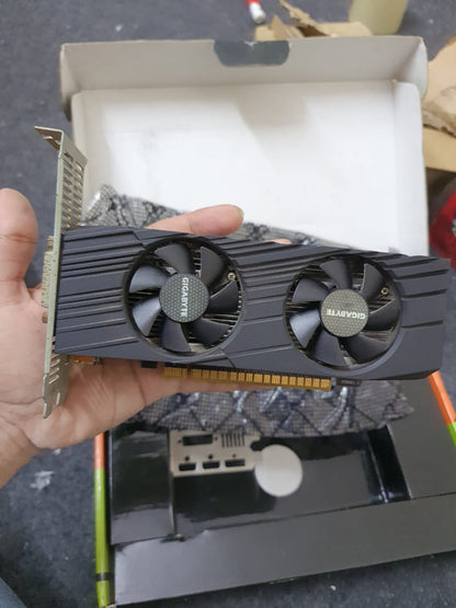 GIGABYTE GeForce GTX 1650 D6 Low Profile 4GB Graphics Card, Low Profile Design Used GPU